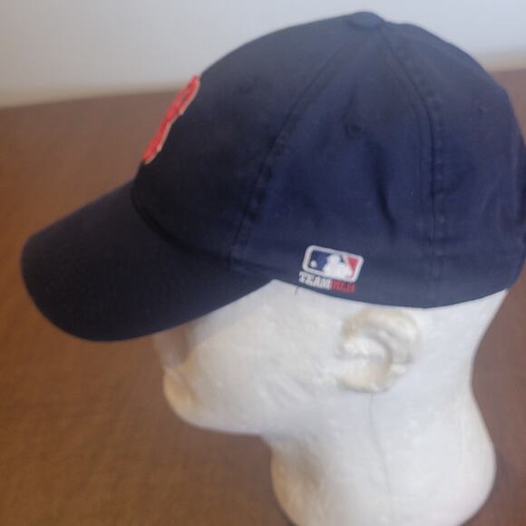 Boston Red Sox Team MLB by Outdoor Cap Youth size adjustable Dark blue Red - Picture 3 of 10